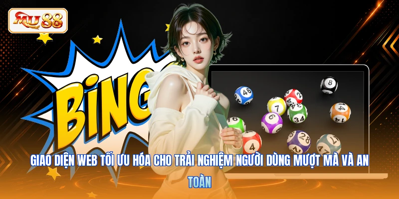 Giao diện web tối ưu hóa cho trải nghiệm người dùng mượt mà và an toàn